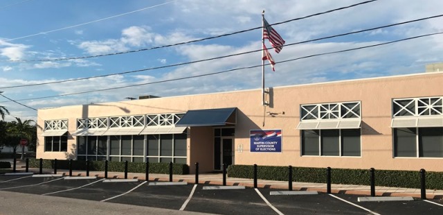 Martin County Election Center’s building