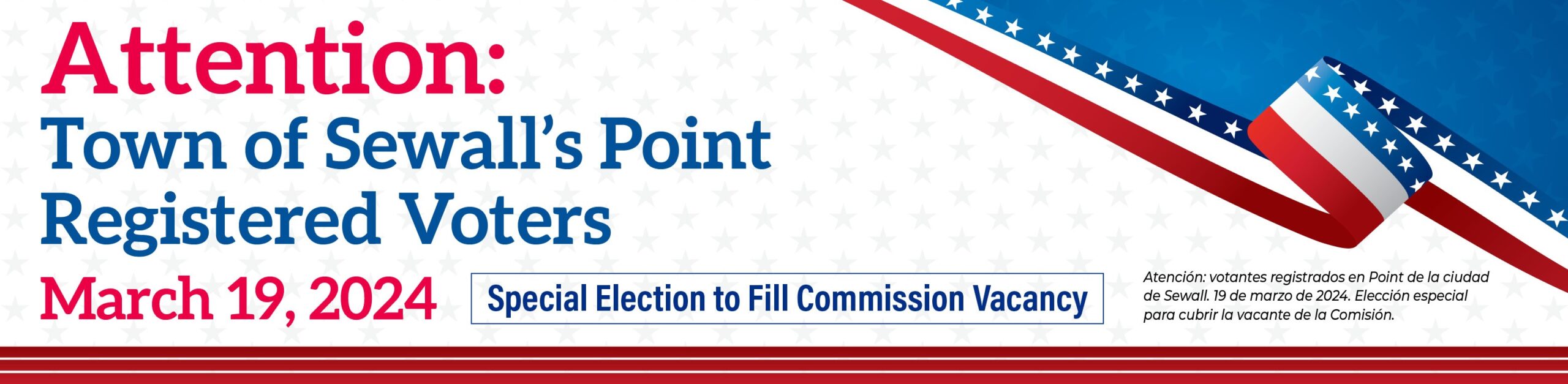 Sewall’s Point Special Election